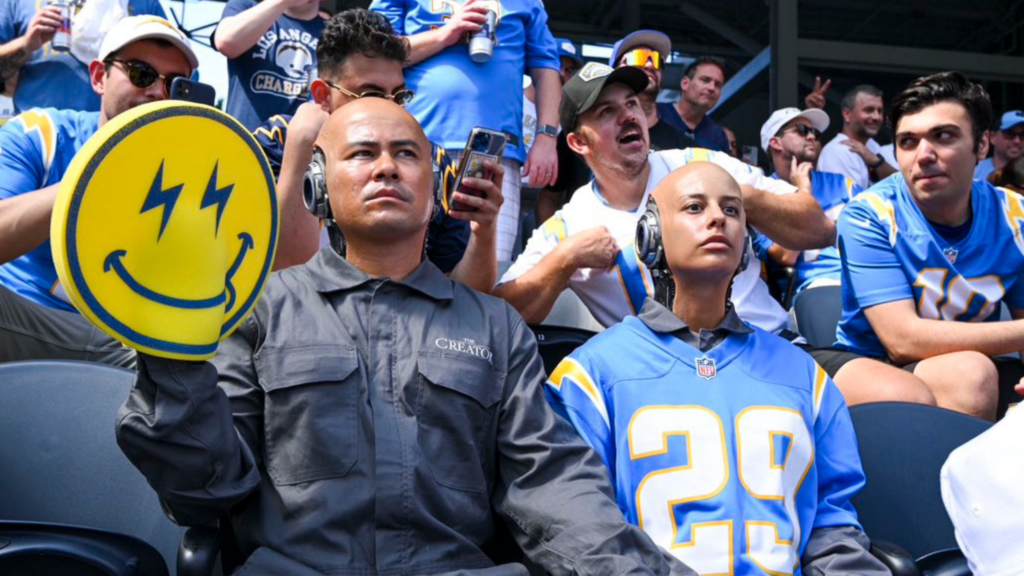 Who are AI Robots at Chargers Game