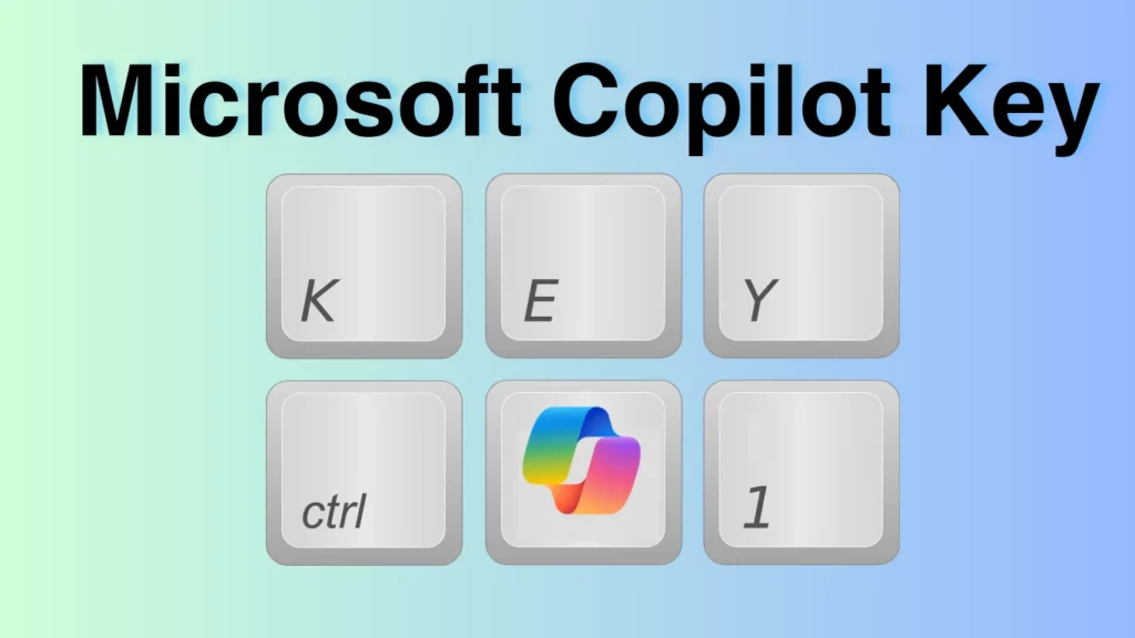Microsoft New AI Keyboard Key