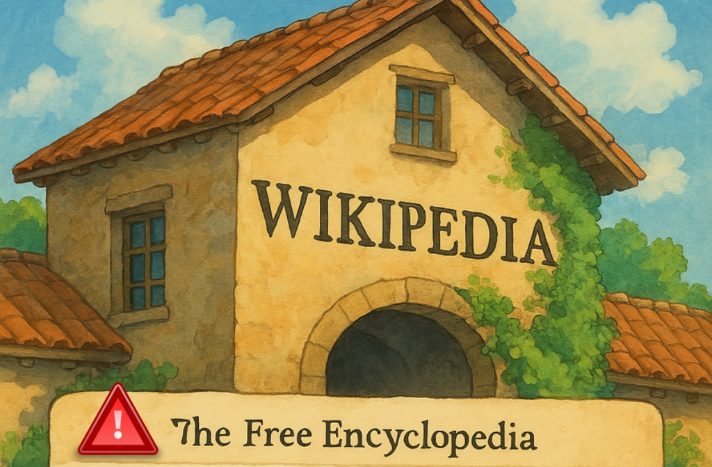 Wikipedia in Ghibli Style