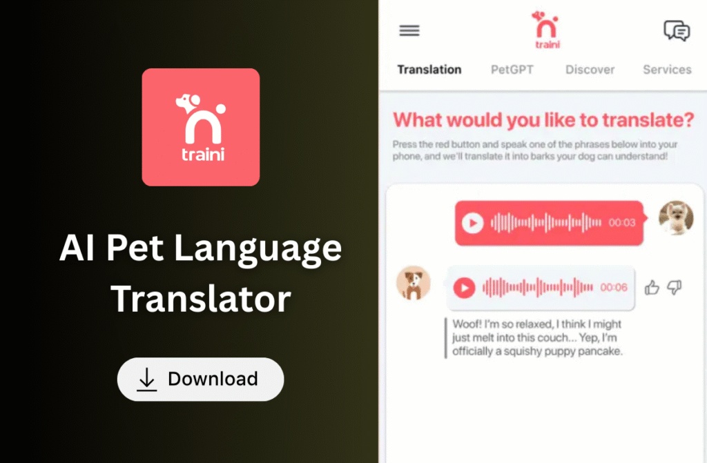 Traini: AI Pet Language Translator