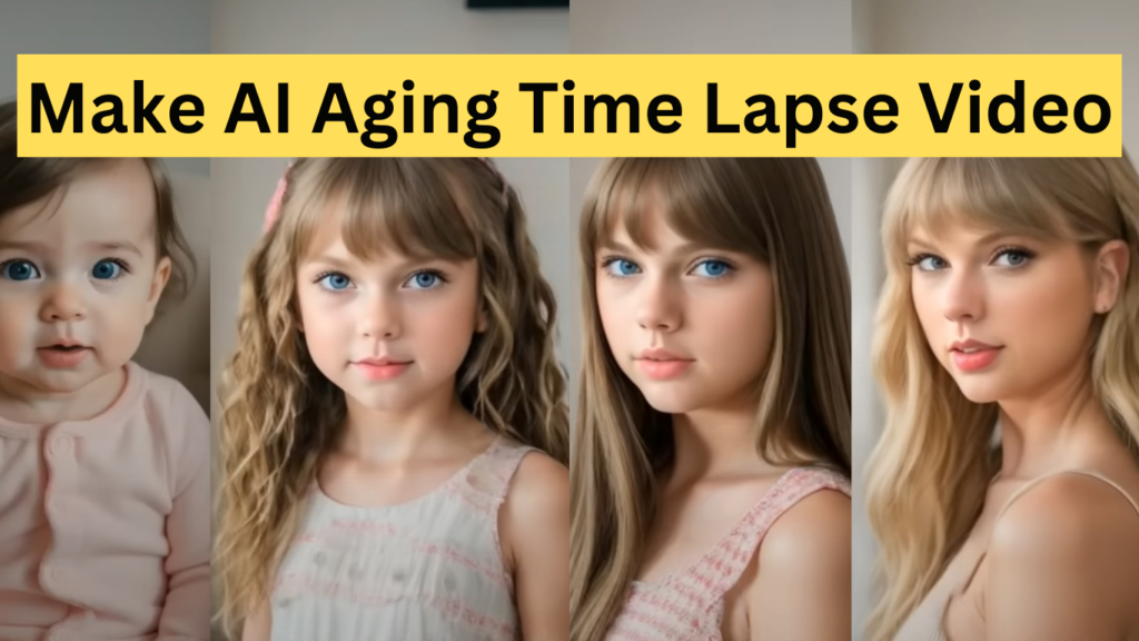 Make AI Aging Time Lapse Video [0 to 100 year] Now