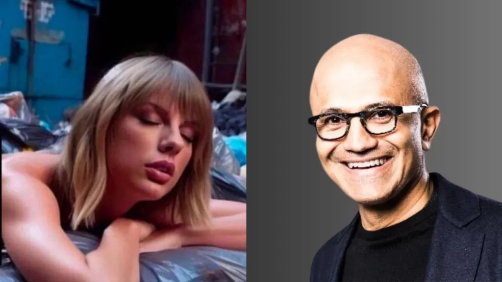 Microsoft CEO Talks About Fake AI Pictures of Taylor Swift