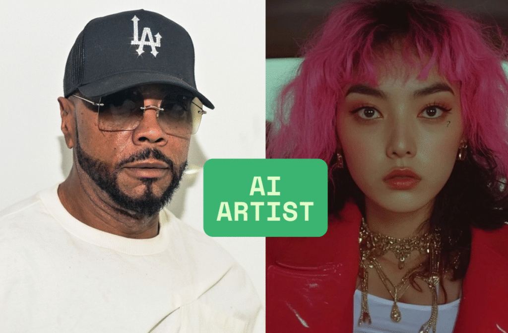 Timbaland and AI Artist
